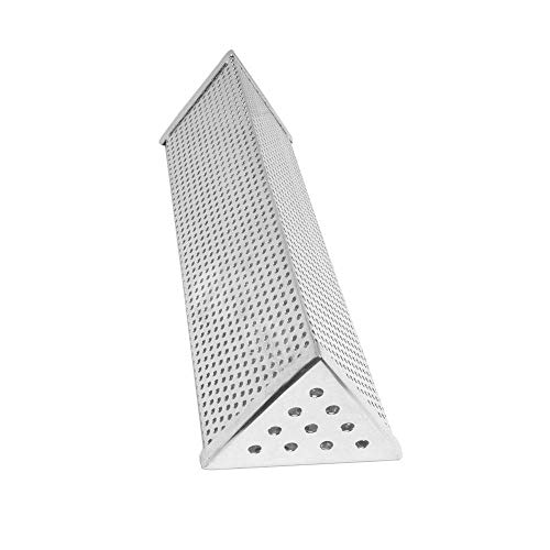 Onlyfire 30,5 cm Generador de ahumador de Tubo de pellets de Madera de Acero Inoxidable,Tubo de ahumador Triangular para Fumar en Caliente o en frío,Ahumado de Carne de Res, Cerdo, Pollo y Pescado Onlyfire 30,5 cm Generador de ahumador de Tubo de pellets de Madera de Acero Inoxidable,Tubo de ahumador Triangular para Fumar en Caliente o en frío,Ahumado de Carne de Res, Cerdo, Pollo y Pescado