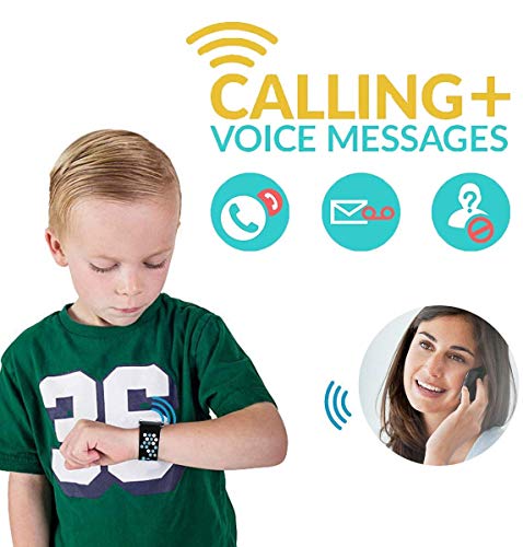 ONMet - Reloj inteligente con cámara para niños, con rastreador GPS, linterna, juego de mate, llamada SOS, chateo de voz, monitor remoto antipérdida para niños ONMet - Reloj inteligente con cámara para niños, con rastreador GPS, linterna, juego de mate, llamada SOS, chateo de voz, monitor remoto antipérdida para niños