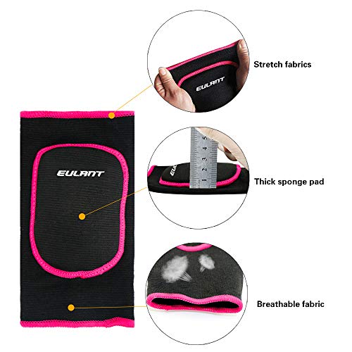 ONT Niños Manga de la Rodilla 1 Par Elástico Algodón Rodilleras para Niños Apoyo de Vendaje de Rodilla para Baile Deportivo Negro-Rojo/M ONT Niños Manga de la Rodilla 1 Par Elástico Algodón Rodilleras para Niños Apoyo de Vendaje de Rodilla para Baile Deportivo Negro-Rojo/M