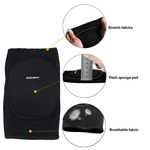 ONT Niños Manga de la Rodilla 1 Par Elástico Algodón Rodilleras para Niños Apoyo de Vendaje de Rodilla para Baile Deportivo Negro/M ONT Niños Manga de la Rodilla 1 Par Elástico Algodón Rodilleras para Niños Apoyo de Vendaje de Rodilla para Baile Deportivo Negro/M