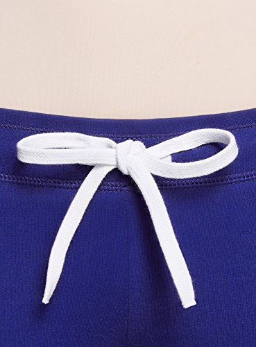 oodji Ultra Mujer Pantalones de Punto con Cordones, Azul, ES 42 / L oodji Ultra Mujer Pantalones de Punto con Cordones, Azul, ES 42 / L
