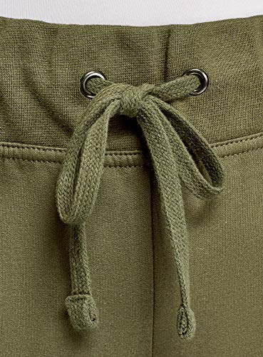oodji Ultra Mujer Pantalones de Punto Deportivos, Verde, ES 36 / XS oodji Ultra Mujer Pantalones de Punto Deportivos, Verde, ES 36 / XS