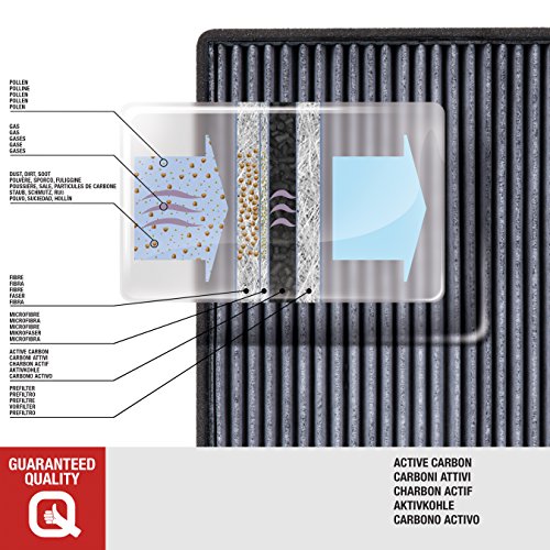 Open Parts CAF2012.11 Filtro, aire habitáculo con carbón activo - 1 Pieza Open Parts CAF2012.11 Filtro, aire habitáculo con carbón activo - 1 Pieza