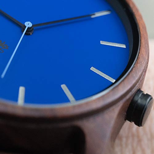 Opis UR-M1 (Sándalo Rojo) Reloj de Madera para Hombre/Reloj de Pulsera de Madera/Reloj Pulsera Vintage para Hombre Opis UR-M1 (Sándalo Rojo) Reloj de Madera para Hombre/Reloj de Pulsera de Madera/Reloj Pulsera Vintage para Hombre