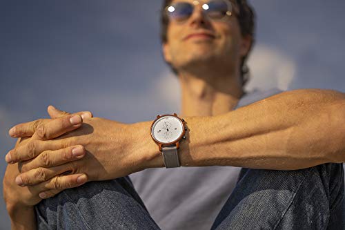 Opis UR-M2: Elegante cronógrafo de Cuatro cuadrantes en Madera, Metal y Cuero/Reloj de Madera multifunción (Sándalo Rojo) Opis UR-M2: Elegante cronógrafo de Cuatro cuadrantes en Madera, Metal y Cuero/Reloj de Madera multifunción (Sándalo Rojo)