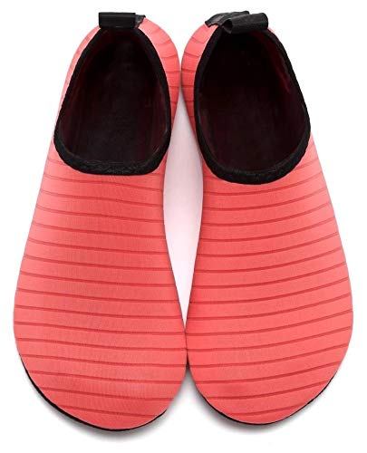 OPNIGHDYMD Zapatos de Yoga Transpirable Tela Piscina de Agua Blanda (Color: Rosa Tamaño: 36) (Color : Pink)