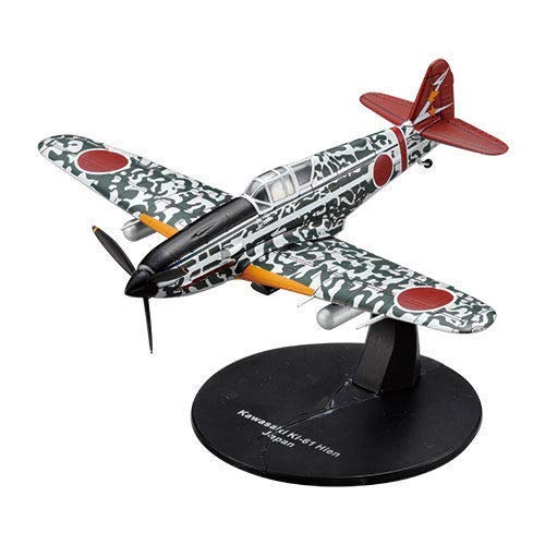 OPO 10 - Lote de 4 Aviones de Combate 1/72 Brewster Buffalo + Mitsubishi Zero + Kawasaki + Grumman Hellcat (AC: 8 + 13 + 19 + 27)