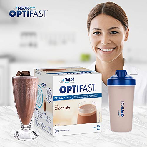OPTIFAST Batido Chocolate. Estuche de 12 sobres de 55g OPTIFAST Batido Chocolate. Estuche de 12 sobres de 55g