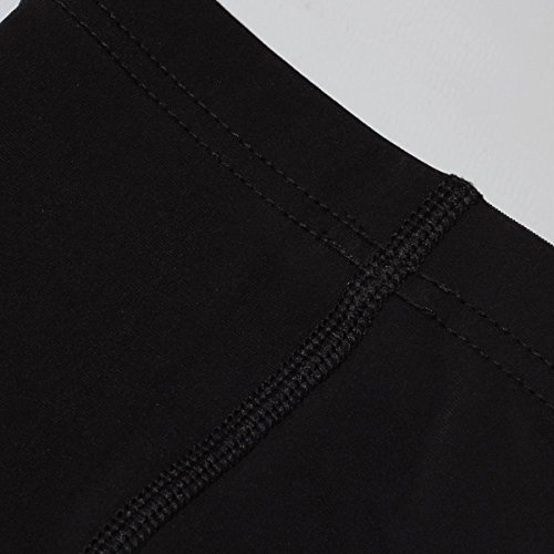 OPTIMUM - Calentadores de Brazos de Ciclismo para Hombre Negro Negro Talla:Mediano