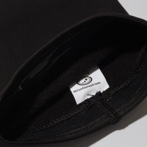 OPTIMUM - Calentadores de Brazos de Ciclismo para Hombre Negro Negro Talla:Mediano OPTIMUM - Calentadores de Brazos de Ciclismo para Hombre Negro Negro Talla:Mediano