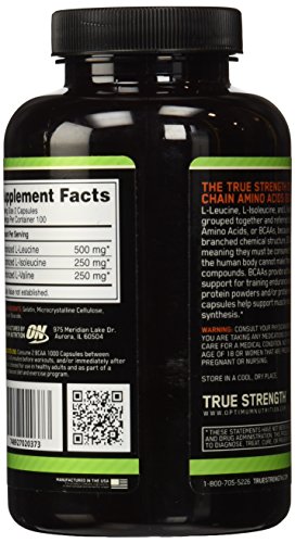 Optimum Nutrition BCAA 1000 Caps- 200 ct by Optimum Nutrition Optimum Nutrition BCAA 1000 Caps- 200 ct by Optimum Nutrition