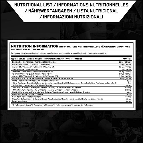 Optimum Nutrition Gold Standard Pre Workout en Polvo, Bebida Energética con Creatina Monohidratada, Beta Alanina, Cafeína y Vitamina B Complex, limonada rosa, 30 porciones, 330 g