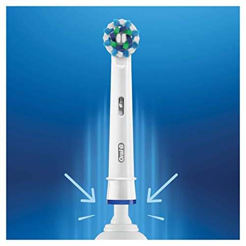 Oral-B Cabezales De Recambio Crossaction, Tamaño Del Buzón, Pack de 8+2 Unidades