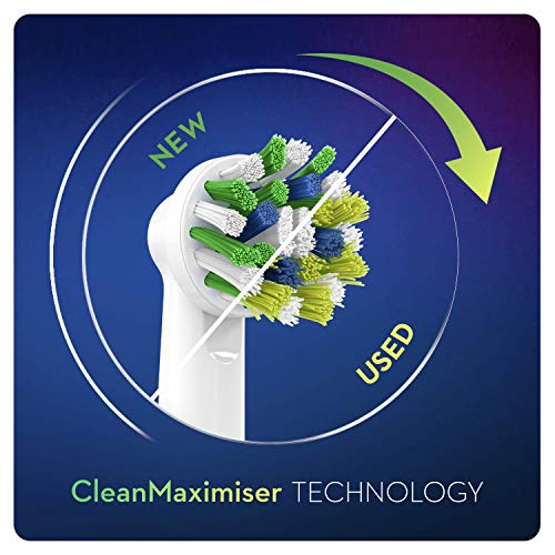 Oral-B CrossAction Cabezales De Recambio Con Tecnología CleanMaximiser, Tamaño De Buzón, Pack De 8 Oral-B CrossAction Cabezales De Recambio Con Tecnología CleanMaximiser, Tamaño De Buzón, Pack De 8