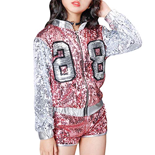 ORANXIN Ropa Danza Niña Vestidos - Niños Adulto Jazz Hip Hop Moderno Escenario Disfraces Lentejuelas Trajes Conjuntos Chaleco + Pantalones Cortos Chaquetas Ropa de Baile ORANXIN Ropa Danza Niña Vestidos - Niños Adulto Jazz Hip Hop Moderno Escenario Disfraces Lentejuelas Trajes Conjuntos Chaleco + Pantalones Cortos Chaquetas Ropa de Baile