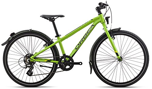 Orbea J023 MX 24 Park - Bicicleta infantil (7 velocidades, 32,9 cm, 24"), color verde