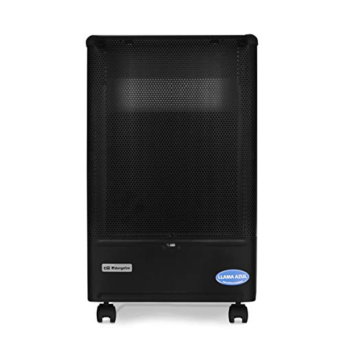 Orbegozo HBF 90 Estufa de Butano, Triple Sistema de Seguridad, Llama Azul, 4200 W, Metal, Negro/Gris Orbegozo HBF 90 Estufa de Butano, Triple Sistema de Seguridad, Llama Azul, 4200 W, Metal, Negro/Gris