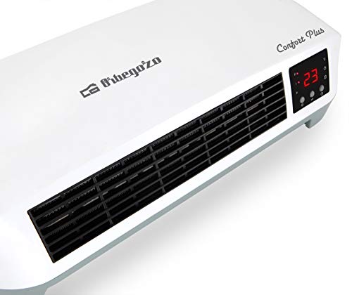 Orbegozo SP 6000 – Calefactor de baño Split programable con mando a distancia, 2000 W, 2 niveles de potencia y modo ventilador Orbegozo SP 6000 – Calefactor de baño Split programable con mando a distancia, 2000 W, 2 niveles de potencia y modo ventilador