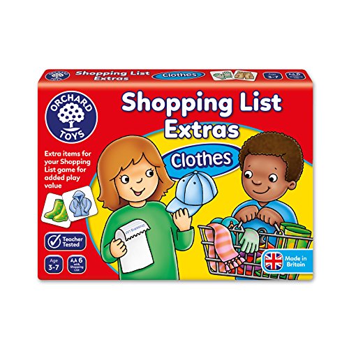 Orchard_Toys Ampliación para Juego de la Lista de Compra-Ropa (Importado de Reino Unido), 3+ (1)