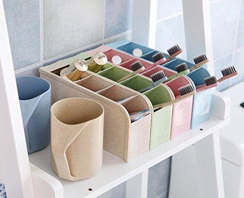 Organizador de escritorio para lápices, cajitas de almacenamiento para oficinas, profesores, colegios, rotuladores, bolígrafos de gel, pinceles, 16 compartimentos en 4 colores Organizador de escritorio para lápices, cajitas de almacenamiento para oficinas, profesores, colegios, rotuladores, bolígrafos de gel, pinceles, 16 compartimentos en 4 colores