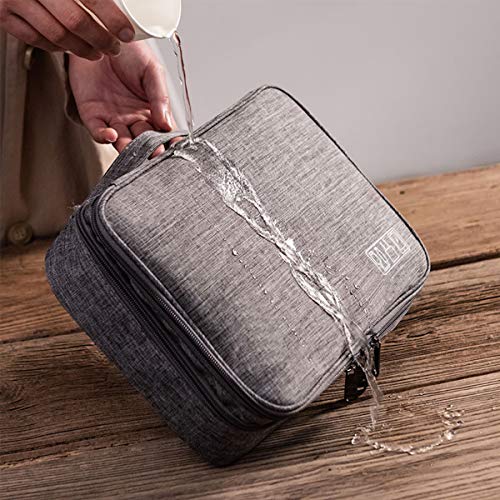 OrgaWise Bolsa Cables de Viaje Organizador Accesorios para Tableta, Disco Duro Externo, Cargador, Cables, Objetos, Kindle, Adaptadores, Tarjetas de Memoria, Cables USB (2 Capas / 3 Capas) OrgaWise Bolsa Cables de Viaje Organizador Accesorios para Tableta, Disco Duro Externo, Cargador, Cables, Objetos, Kindle, Adaptadores, Tarjetas de Memoria, Cables USB (2 Capas / 3 Capas)