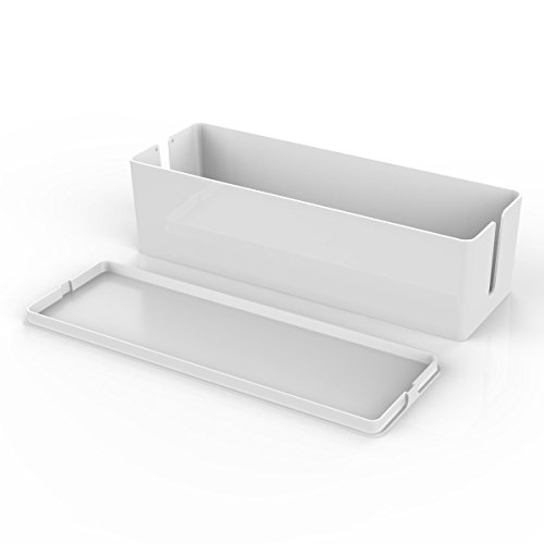 ORICO Caja de Cables 32.4 cm x 9.3 cm x 9.7 cm,Caja organizadora de cables,Caja para Cables - Blanco ORICO Caja de Cables 32.4 cm x 9.3 cm x 9.7 cm,Caja organizadora de cables,Caja para Cables - Blanco