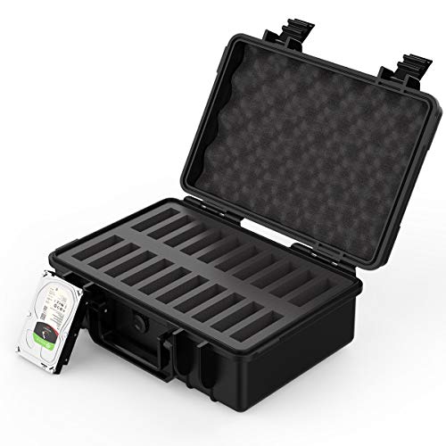 ORICO Maleta de Transporte para Discos Duros de 3.5",Podemos Transportar hasta 20 Discos Duros de 3.5" en una Segura y Robusta Maleta de Transporte ORICO Maleta de Transporte para Discos Duros de 3.5",Podemos Transportar hasta 20 Discos Duros de 3.5" en una Segura y Robusta Maleta de Transporte