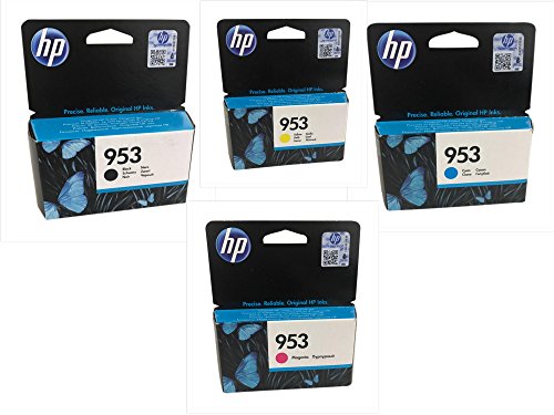 Original Cartuchos de impresora para HP OfficeJet Pro 8210/ 8218/ 8710/ 8715/ 8718/ 8719/ 8720/ 8725/ 8730/ 8740, OfficeJet 7740 Wide Formato incl. Bolígrafo - multipaquete