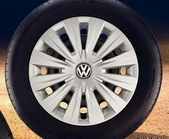 Original Volkswagen Repuesto VW Tapacubos (Golf 7 VII) 15 pulgadas Cubierta de la rueda, original VW Zubehör Original Volkswagen Repuesto VW Tapacubos (Golf 7 VII) 15 pulgadas Cubierta de la rueda, original VW Zubehör