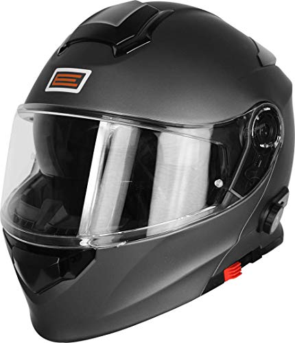 Origine Helmets - Casco de moto - Modelo Origine Delta Solid Matt Titanium - Casco abatible con Bluetooth integrado - Talla XL Origine Helmets - Casco de moto - Modelo Origine Delta Solid Matt Titanium - Casco abatible con Bluetooth integrado - Talla XL