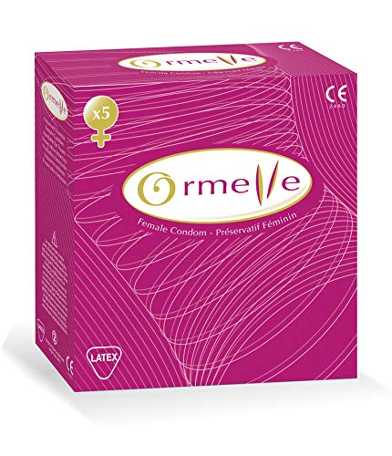 ORMELLE caja de 5 Preservativos de látex femeninos