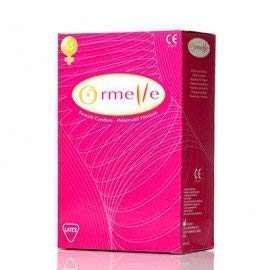 ORMELLE caja de 5 Preservativos de látex femeninos