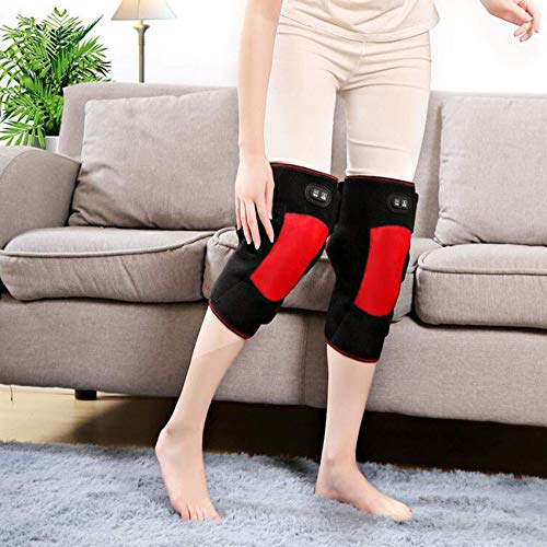 ORPERSIST Rodillera Calor, Rodilleras Termicas Masaje Inteligente 3 Temperatura Voltaje de Seguridad, Electroestimulador Rodilla para Aliviar El Dolor Muscular