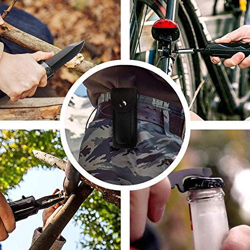 ORSIFOW Cuchillo Multiusos, Herramienta Multiuso Inoxidable 13 en 1 | Alicates Plegables & Cuchillo | Destornillador & Abrebotellas | Incluye Emergencias tarjeta de credito Cuchillo ORSIFOW Cuchillo Multiusos, Herramienta Multiuso Inoxidable 13 en 1 | Alicates Plegables & Cuchillo | Destornillador & Abrebotellas | Incluye Emergencias tarjeta de credito Cuchillo