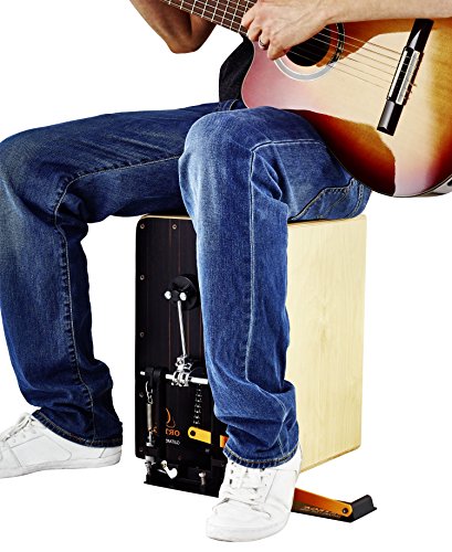 Ortega Guitars OCJP-L-GB - Cajon Pedal incluida bolsa de concierto gratis, pie izquierdo