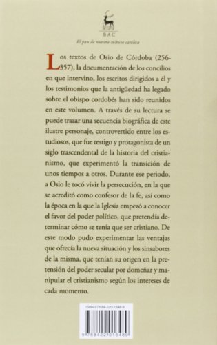 Osio De Cordoba: Un Siglo De La Historia (NORMAL) Osio De Cordoba: Un Siglo De La Historia (NORMAL)