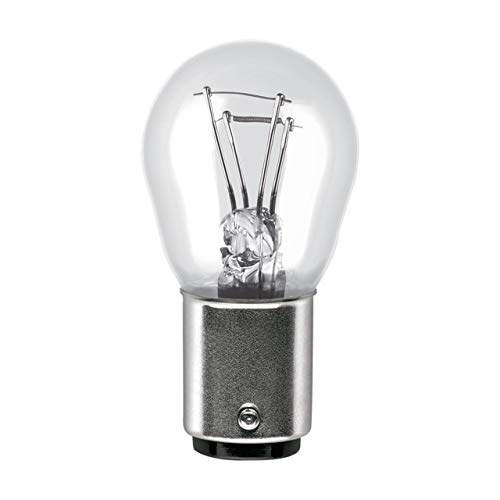 OSRAM ULTRA LIFE P21/5W, lámpara de señalización halógena, luz de freno, luz adicional trasera, 7528ULT-02B, automóvil de 12 V, ampolla doble (2 unidades) OSRAM ULTRA LIFE P21/5W, lámpara de señalización halógena, luz de freno, luz adicional trasera, 7528ULT-02B, automóvil de 12 V, ampolla doble (2 unidades)