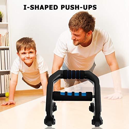 otakujk Core Roller Ab Wheel Roller Fitness Push-up Bar Brazo Entrenador muscular Soporte Deportes Pecho Entrenamiento Ejercicio otakujk Core Roller Ab Wheel Roller Fitness Push-up Bar Brazo Entrenador muscular Soporte Deportes Pecho Entrenamiento Ejercicio