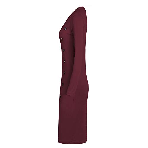 Otoño e Invierno Amazon Falda de Mujer Paquete de Moda Vestido de Manga Larga de Color sólido Delgado de Cadera Otoño e Invierno Amazon Falda de Mujer Paquete de Moda Vestido de Manga Larga de Color sólido Delgado de Cadera