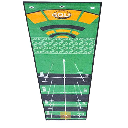 OUJIE Estera De Práctica De Césped De Golf Portátil, Entrenamiento Al Aire Libre En Interiores, Jardín Sala De Estar Oficina Herramienta De Entretenimiento En El Hogar(50 * 300CM)