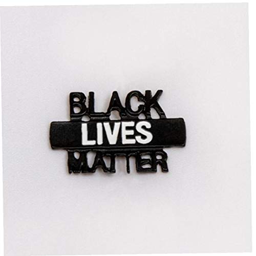 Oulensy Protesta 1pc Unisex De América, Los Negros Vidas Materia Broche Joyería Broches De Metal De La Vendimia Insignia Accesorios Aleatoria Estilo