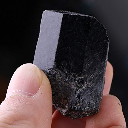 Oumefar Cristal de Cuarzo Natural Piedra curativa Mineral Negra Turmalina Kit de meditación de Roca áspera para energía Positiva