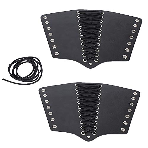 Oumefar Pulsera Exquisita con Personalidad Punk Bracer Cómodo Elegante para Motociclistas Cazadores Luchadores Ejercitadores de Artes Marciales Oumefar Pulsera Exquisita con Personalidad Punk Bracer Cómodo Elegante para Motociclistas Cazadores Luchadores Ejercitadores de Artes Marciales