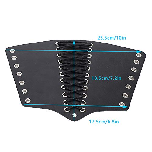 Oumefar Pulsera Exquisita con Personalidad Punk Bracer Cómodo Elegante para Motociclistas Cazadores Luchadores Ejercitadores de Artes Marciales Oumefar Pulsera Exquisita con Personalidad Punk Bracer Cómodo Elegante para Motociclistas Cazadores Luchadores Ejercitadores de Artes Marciales