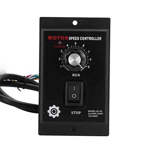 Oumefar Regulador de Velocidad de Alta torsión M560-502 220VAC Reducción de Velocidad 4 Polos para maquinaria Textil(Reduction Ratio 50K) Oumefar Regulador de Velocidad de Alta torsión M560-502 220VAC Reducción de Velocidad 4 Polos para maquinaria Textil(Reduction Ratio 50K)