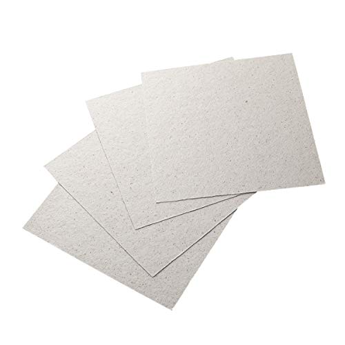 OUNONA 4pcs Mica de Placas Hojas de Microondas Horno Reparación 13 x 13cm OUNONA 4pcs Mica de Placas Hojas de Microondas Horno Reparación 13 x 13cm