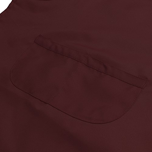 OUNONA Conjunto de Cocinero de Delantal Gorro y Mangas para Niño Disfraz de Hornear Infantil (Vino Tinto) OUNONA Conjunto de Cocinero de Delantal Gorro y Mangas para Niño Disfraz de Hornear Infantil (Vino Tinto)