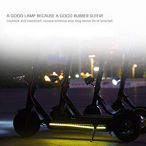 OurLeeme Luz de Scooter, Tira de luz LED Linterna Lámpara de Barra Ciclismo Nocturno Seguridad Cambio de Color Tira de luz Decorativa para patineta Scooter Decoración Interior al Aire Libre OurLeeme Luz de Scooter, Tira de luz LED Linterna Lámpara de Barra Ciclismo Nocturno Seguridad Cambio de Color Tira de luz Decorativa para patineta Scooter Decoración Interior al Aire Libre