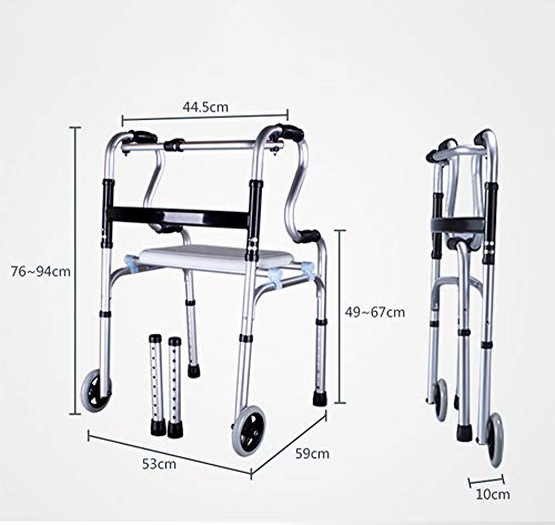 Outdoor sport houlian shop Ancianos Caminante De Aleación De Aluminio Deshabilitado Equipo Médico De Bastón De Trekking Polo De Rehabilitación Equipo