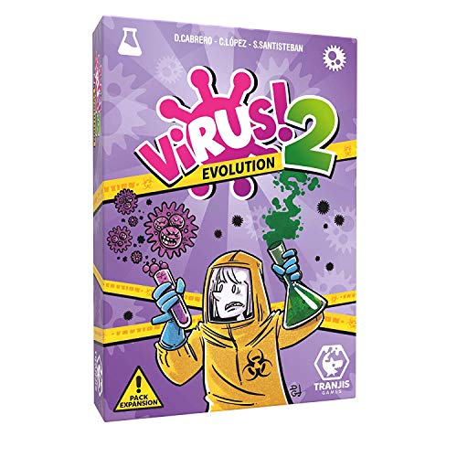 Outletdelocio.- Pack Juego Cartas Expansión Virus 2 Evolution (Tranjis Games. 62304) Outletdelocio.- Pack Juego Cartas Expansión Virus 2 Evolution (Tranjis Games. 62304)
